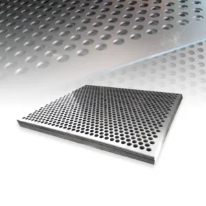 ตะแกรงสแตนเลสเจาะรู รูกลม